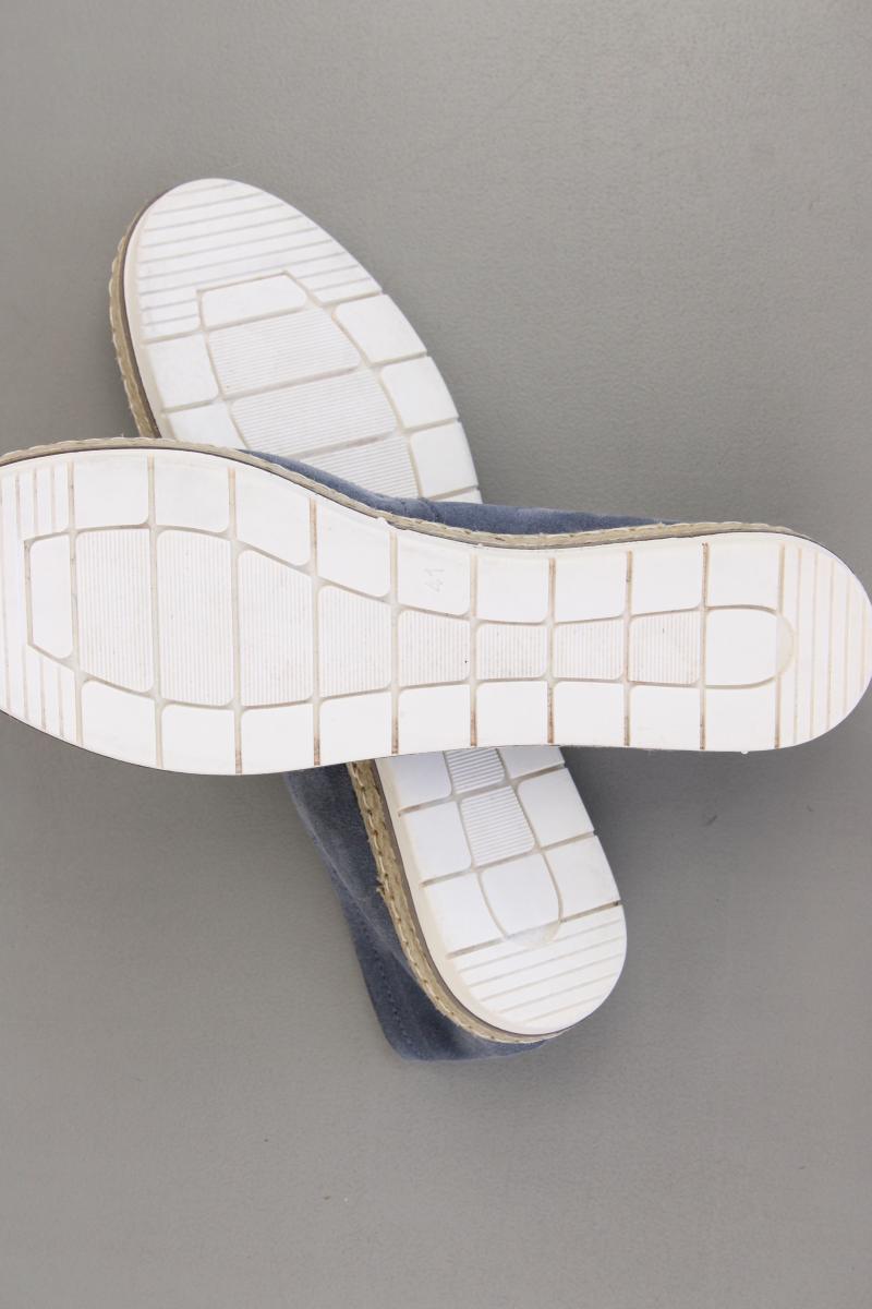 Anna Field Loafers Gr. 41 blau aus Leder