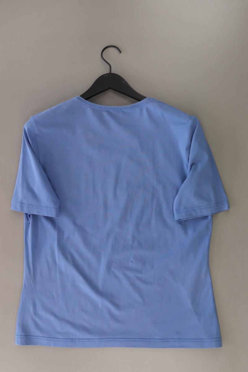 Gerry Weber T-Shirt Gr. 42 Kurzarm blau