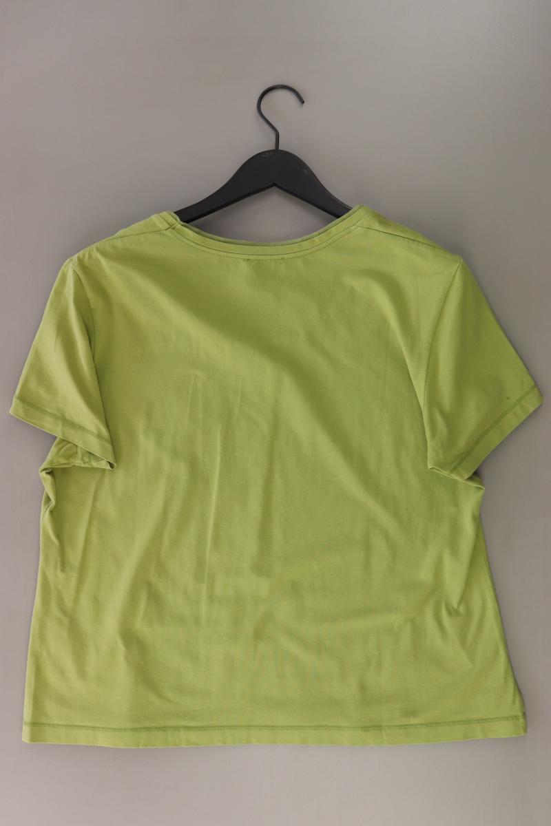 Taifun T-Shirt Gr. 46 Kurzarm grün aus Baumwolle