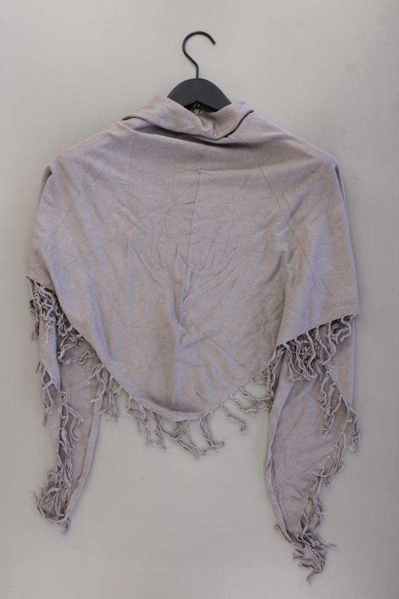 Poncho Gr. OneSize 3/4 Ärmel grau