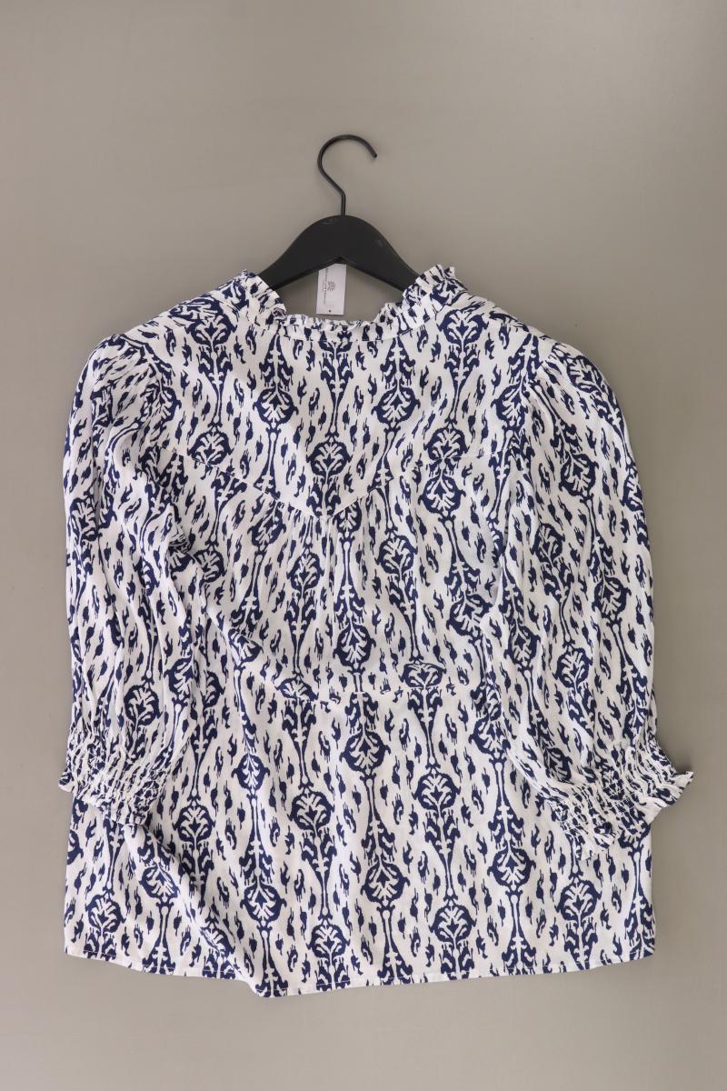 PIGALLE Oversize-Bluse Gr. M mit Blumenmuster 3/4 Ärmel mehrfarbig