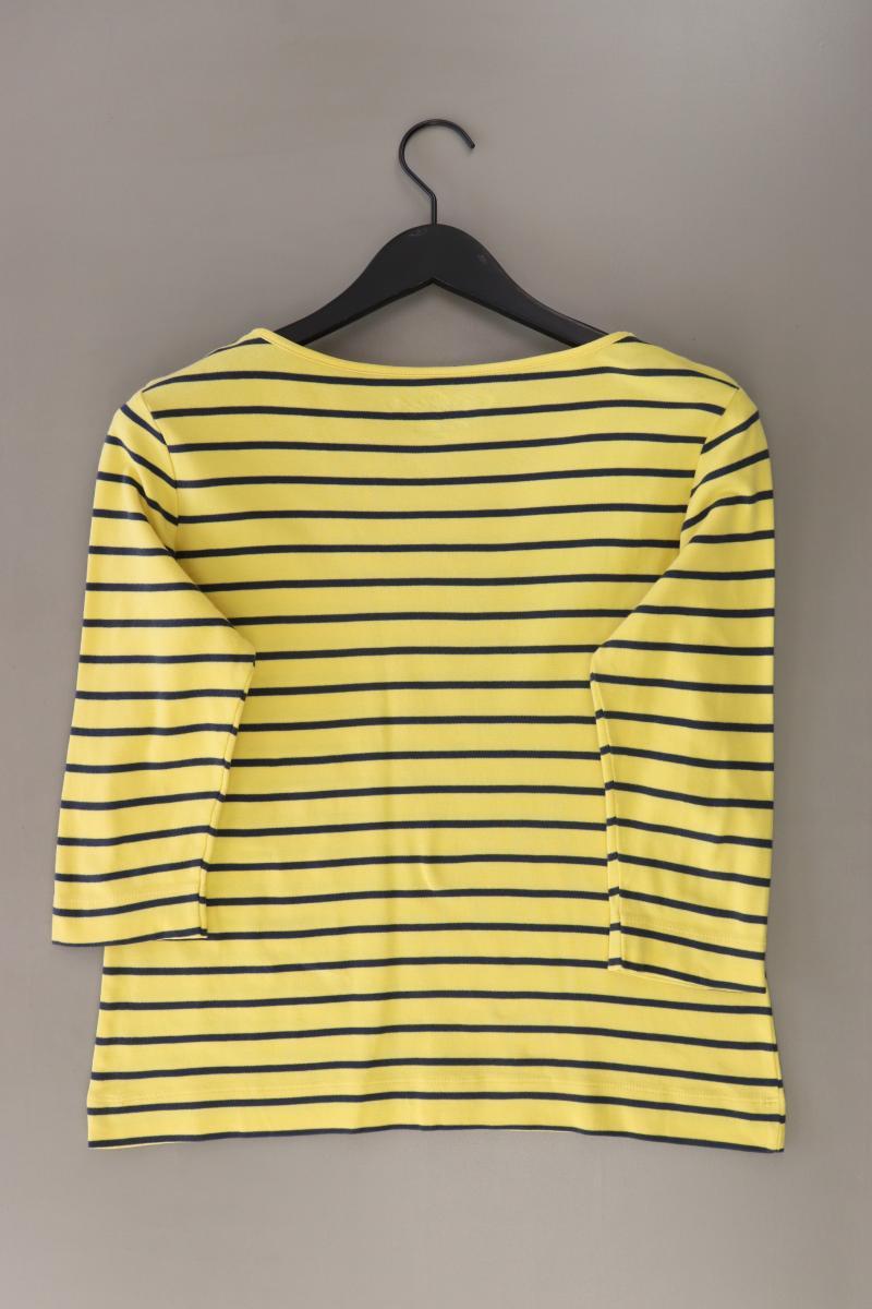 munich freedom Ringelshirt Gr. L gestreift 3/4 Ärmel gelb aus Baumwolle