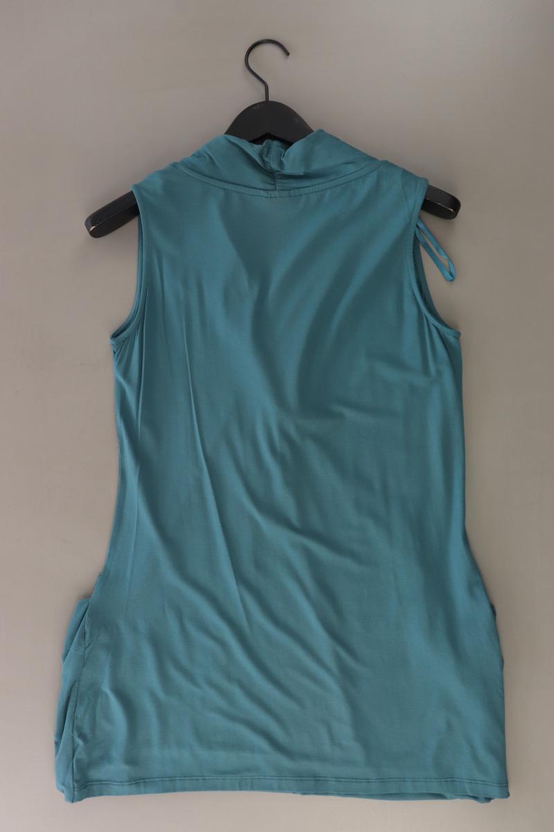 Liberty Stretchkleid Gr. L Ärmellos blau aus Viskose