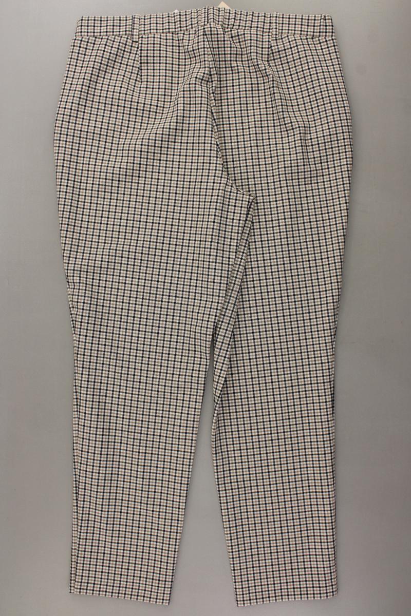 STRANDFEIN Hose Gr. Kurzgröße 22 kariert neu mit Etikett braun aus Polyester