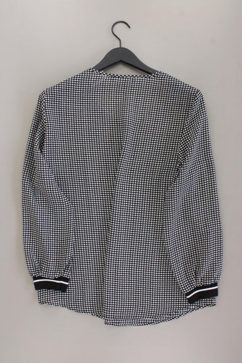 Thom by Thomas Rath Langarmbluse Gr. 44 hahnentritt neuwertig grau aus Polyester
