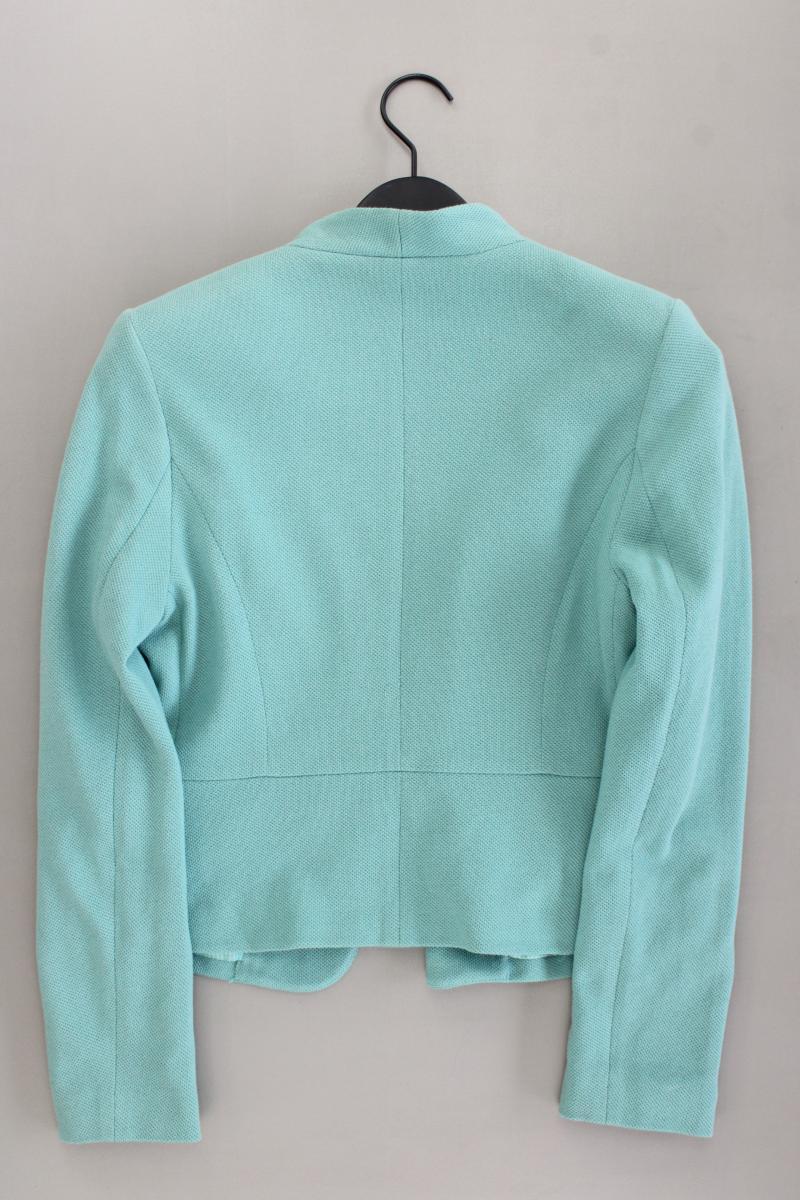 Zero Classic Blazer Gr. 40 blau aus Baumwolle