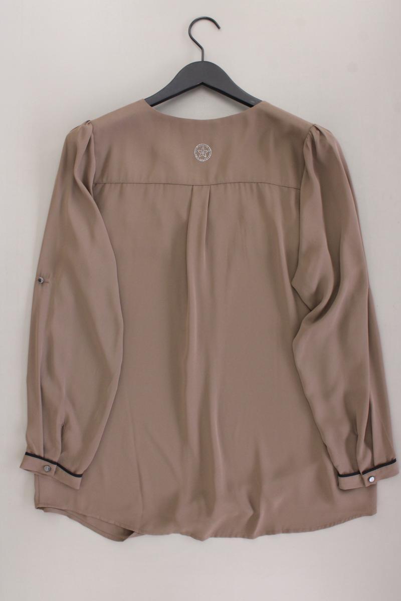 Thom by Thomas Rath Langarmbluse Gr. 44 neuwertig braun aus Polyester
