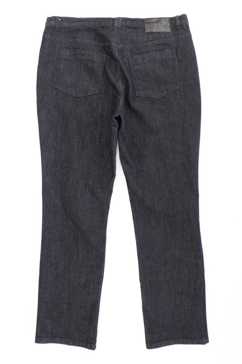 Sarah Kern Straight Jeans Gr. Kurzgröße 22 blau aus Baumwolle