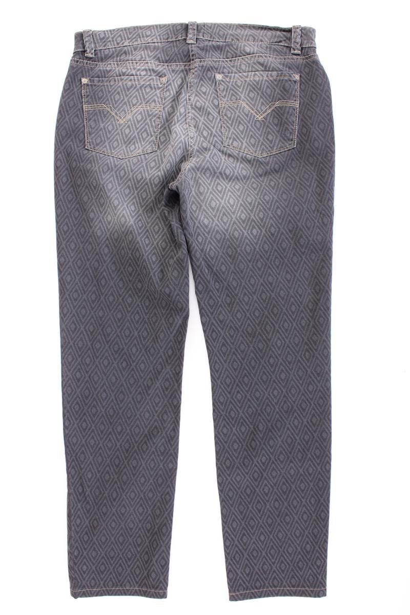 Sarah Kern Straight Jeans Gr. 42 grau aus Baumwolle