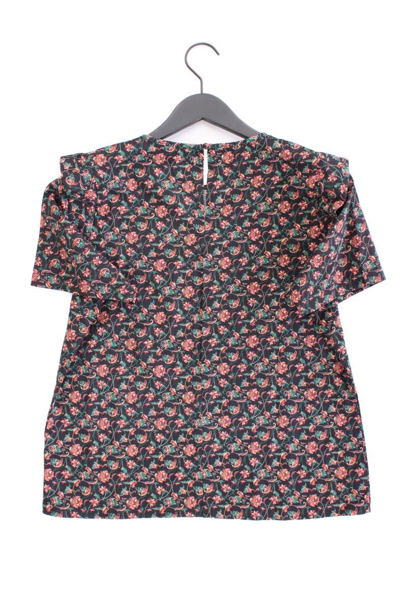 LOFTY MANNER Kurzarmbluse Gr. M mehrfarbig aus Polyester