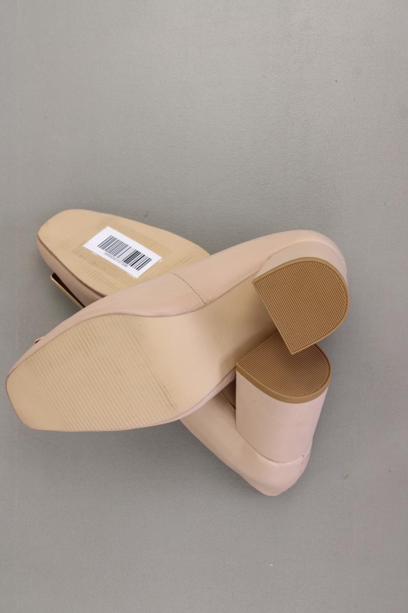 VA Milano Pumps Gr. 37 creme aus Leder