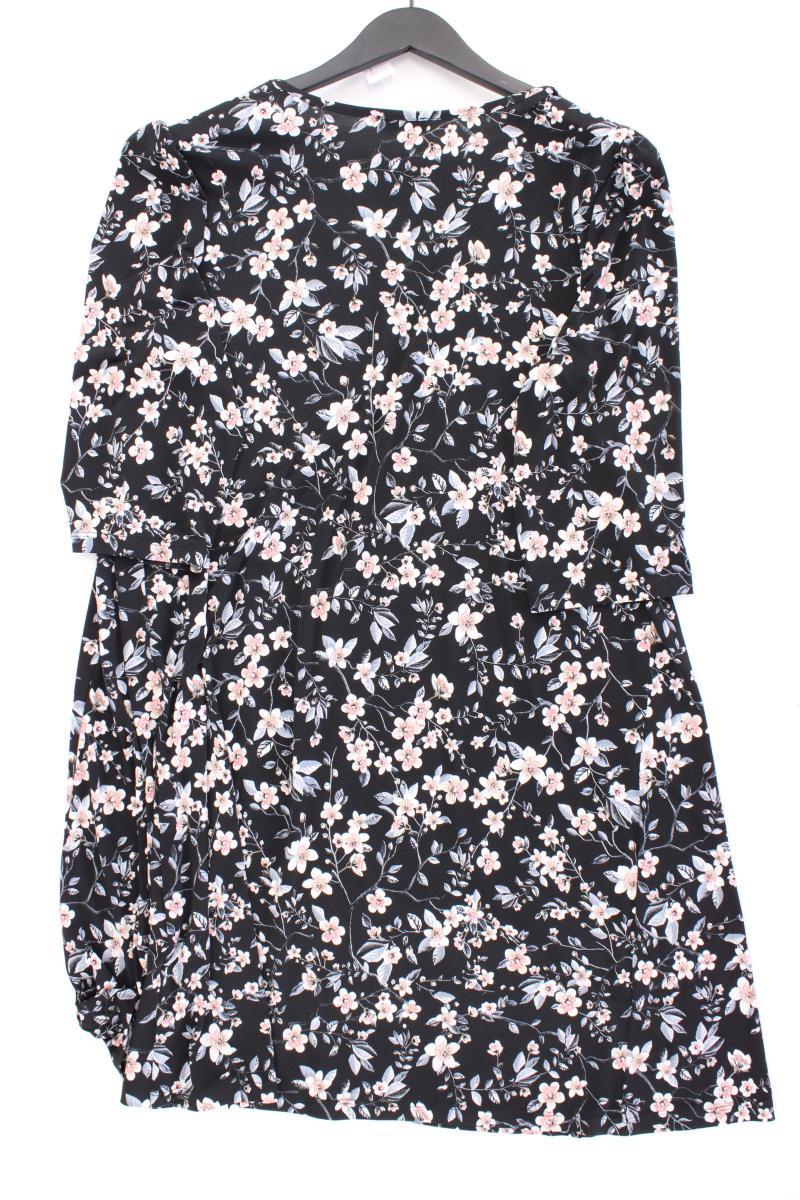 Kim & Co. Midikleid Gr. L mit Blumenmuster neuwertig 3/4 Ärmel mehrfarbig