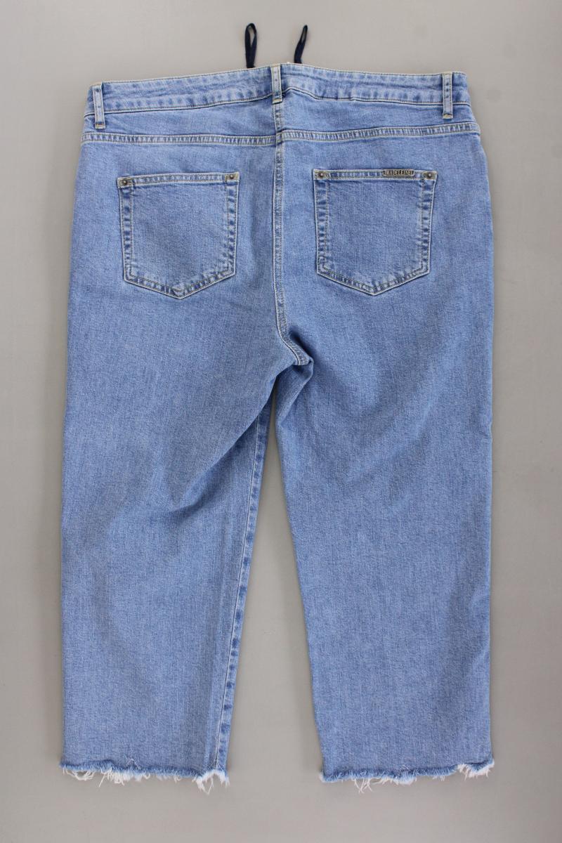 Madeleine 3/4 Jeans Gr. Kurzgröße 22 blau aus Baumwolle