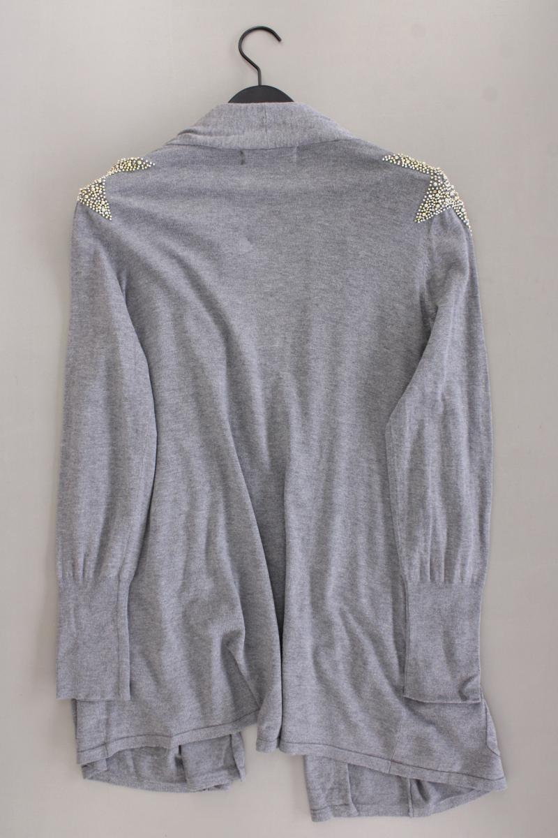 Pfeffinger Strickjacke Gr. 44 neuwertig Langarm grau aus Viskose