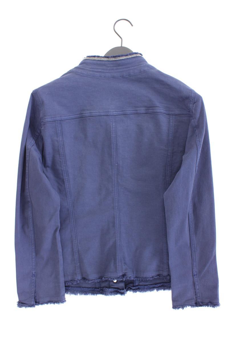 Thom by Thomas Rath Übergangsjacke Gr. 46 blau aus Baumwolle