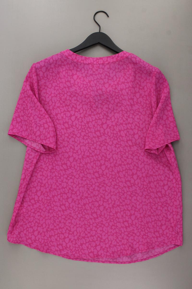 VA Milano Kurzarmbluse Gr. 46 neuwertig pink aus Polyester
