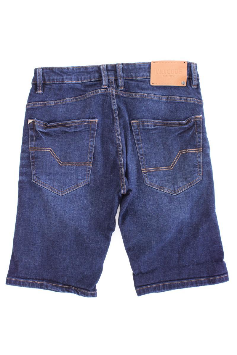 Indicode Jeansshorts für Herren Gr. M blau aus Baumwolle