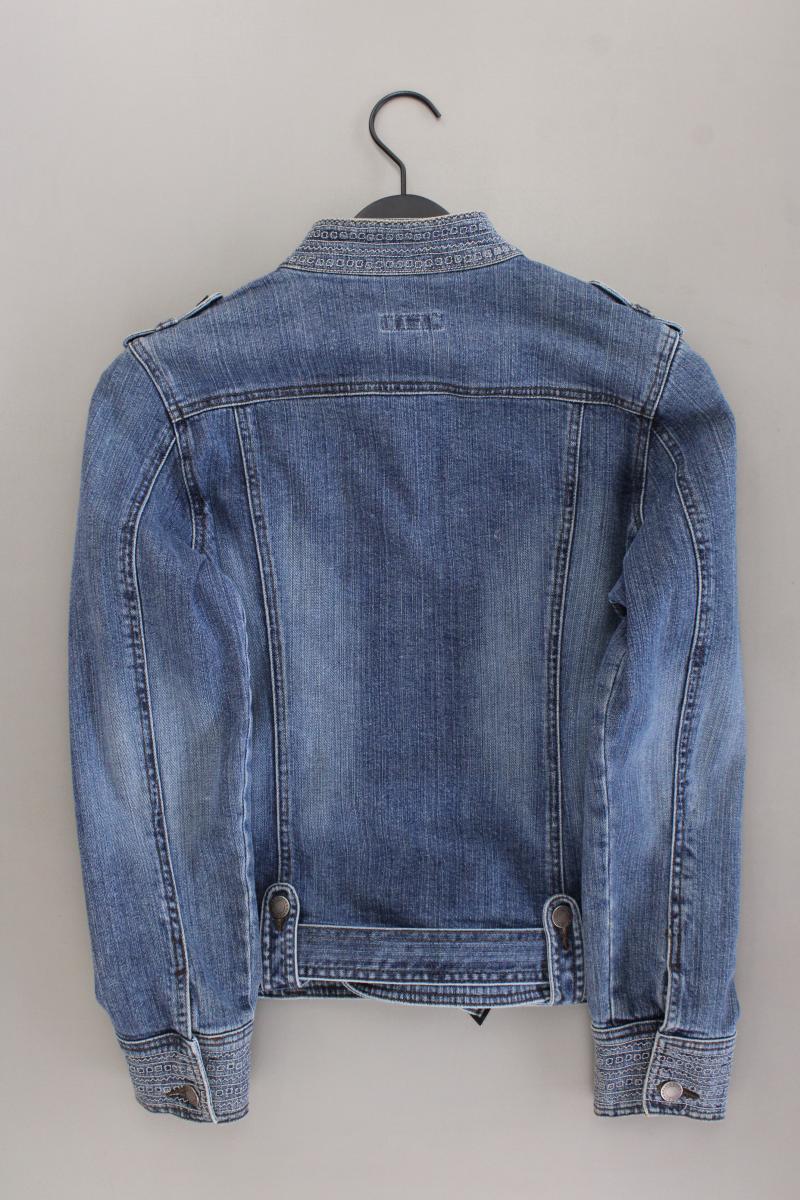 Bon'a Parte Jeansjacke Gr. 40 blau aus Baumwolle