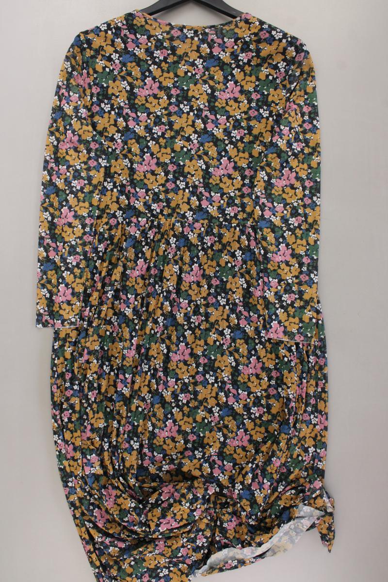 Montego Chiffonkleid Gr. 46 mit Blumenmuster Langarm mehrfarbig