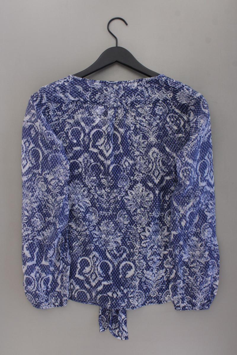 comma, Langarmbluse Gr. 38 neu mit Etikett Neupreis: 49,99€! blau aus Viskose