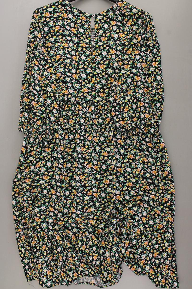 Encuentro Midikleid Gr. 46 mit Blumenmuster 3/4 Ärmel mehrfarbig