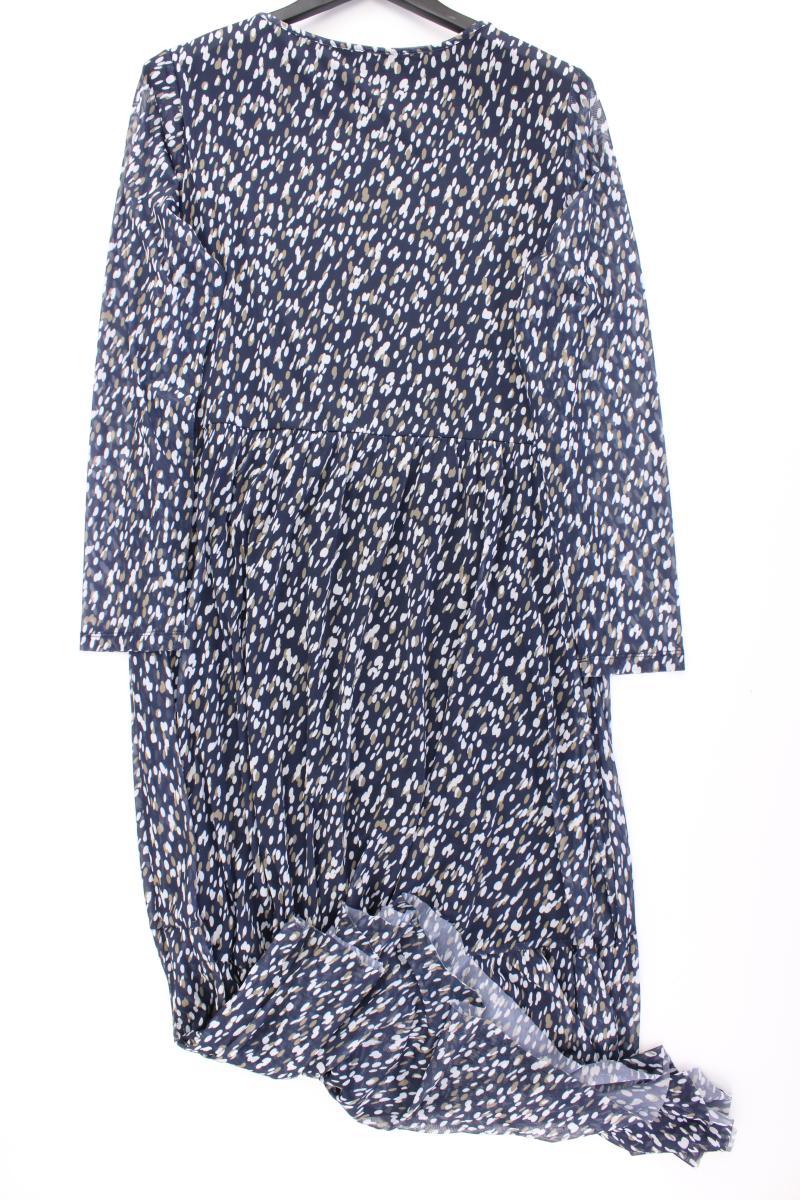 Langarmkleid Gr. 46 blau