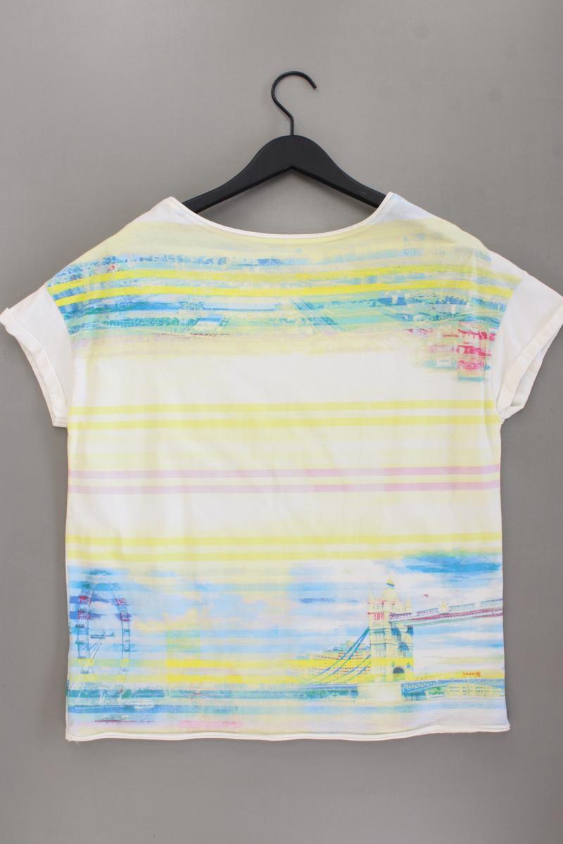 edc by Esprit Printshirt Gr. L neuwertig Kurzarm mehrfarbig