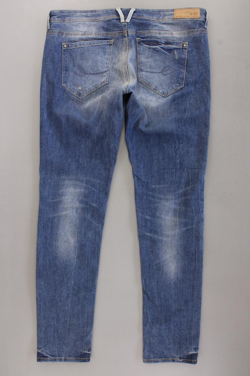 edc by Esprit Skinny Jeans Gr. W33/L30 blau