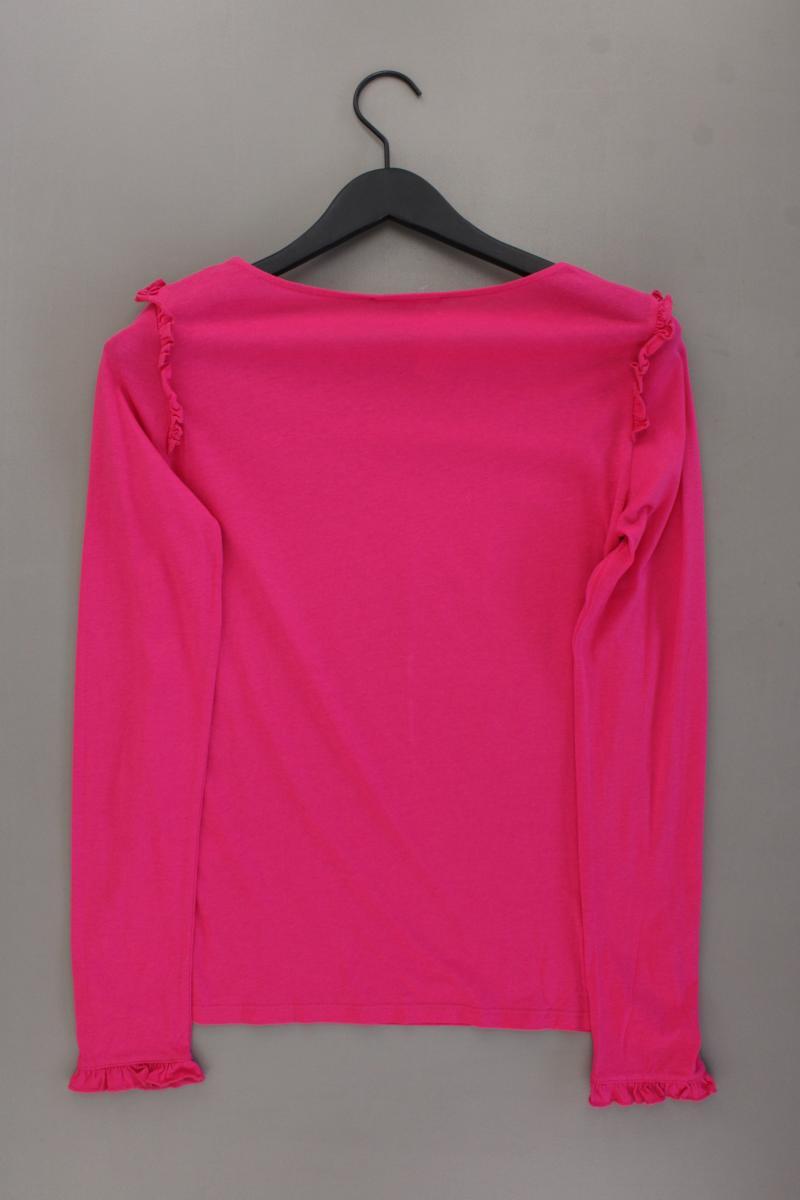 comma, Longsleeve-Shirt Gr. 38 neuwertig Langarm pink aus Baumwolle