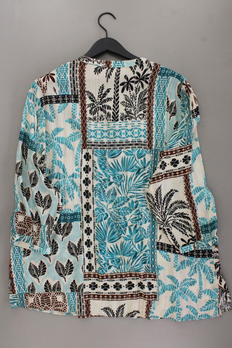 Oversize-Bluse Gr. 46 3/4 Ärmel blau
