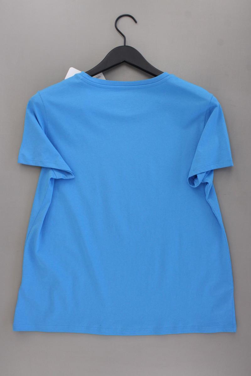 Tom Tailor (Denim) Printshirt Gr. XL neu mit Etikett Kurzarm blau aus Baumwolle