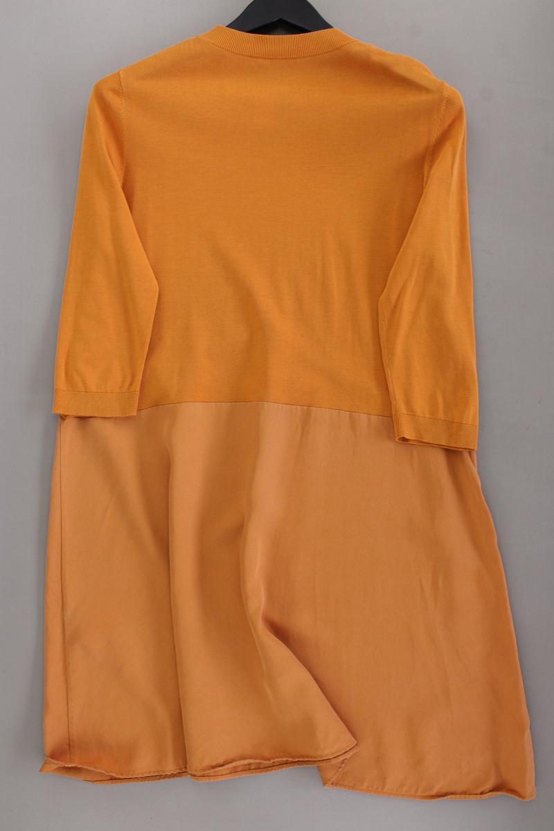 Cos Midikleid Gr. M neuwertig 3/4 Ärmel gelb aus Baumwolle