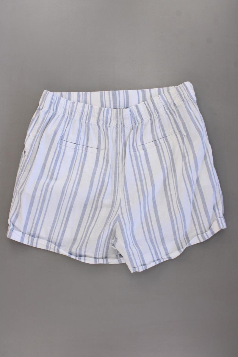 Uniqlo Shorts Gr. XL gestreift blau aus Baumwolle