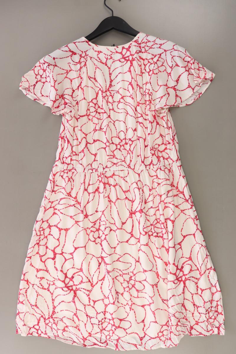 Esprit Kurzarmkleid Gr. 34 mit Blumenmuster mehrfarbig aus Viskose