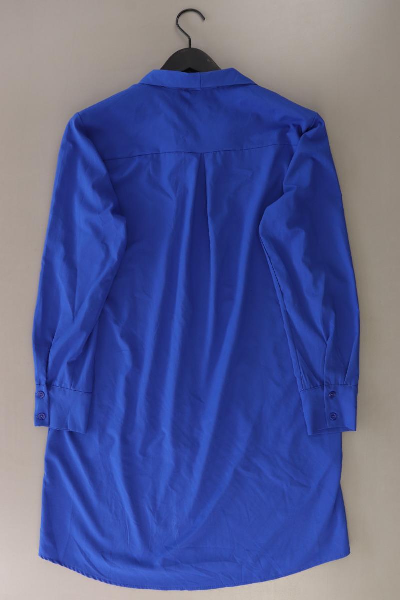 Langarmkleid Gr. XL blau