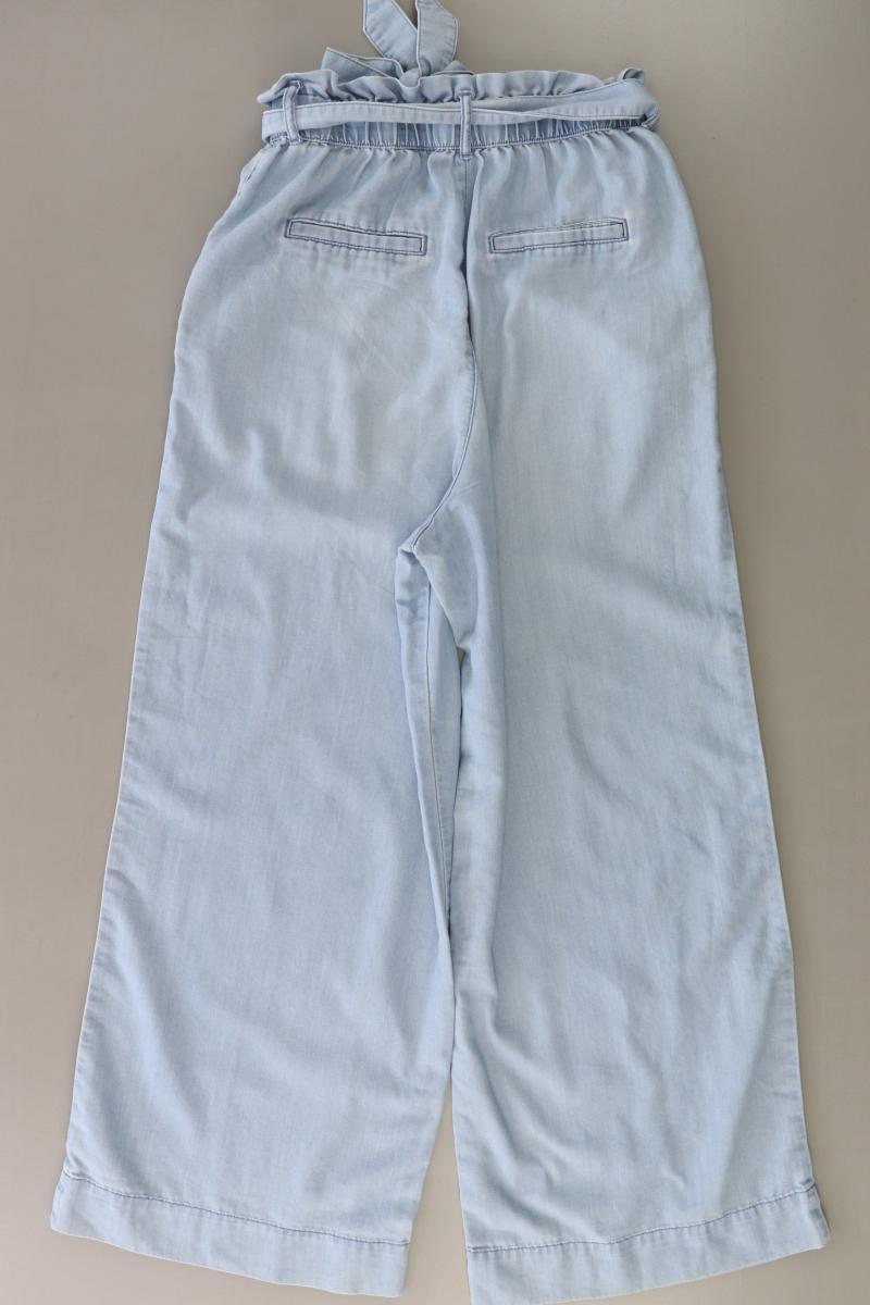 &Denim H&M Hose Gr. 34 mit Gürtel blau