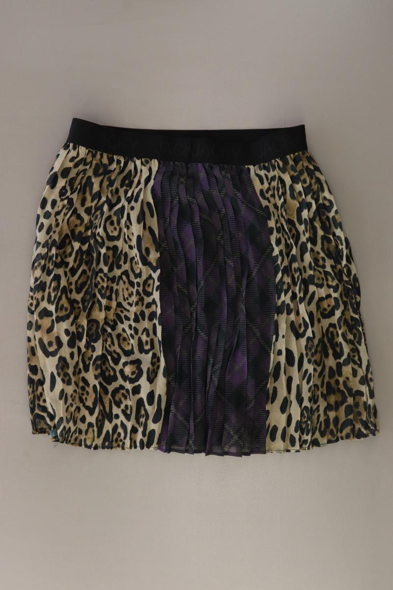 Jacky Luxury Faltenrock Gr. M mit Tierdruck mehrfarbig