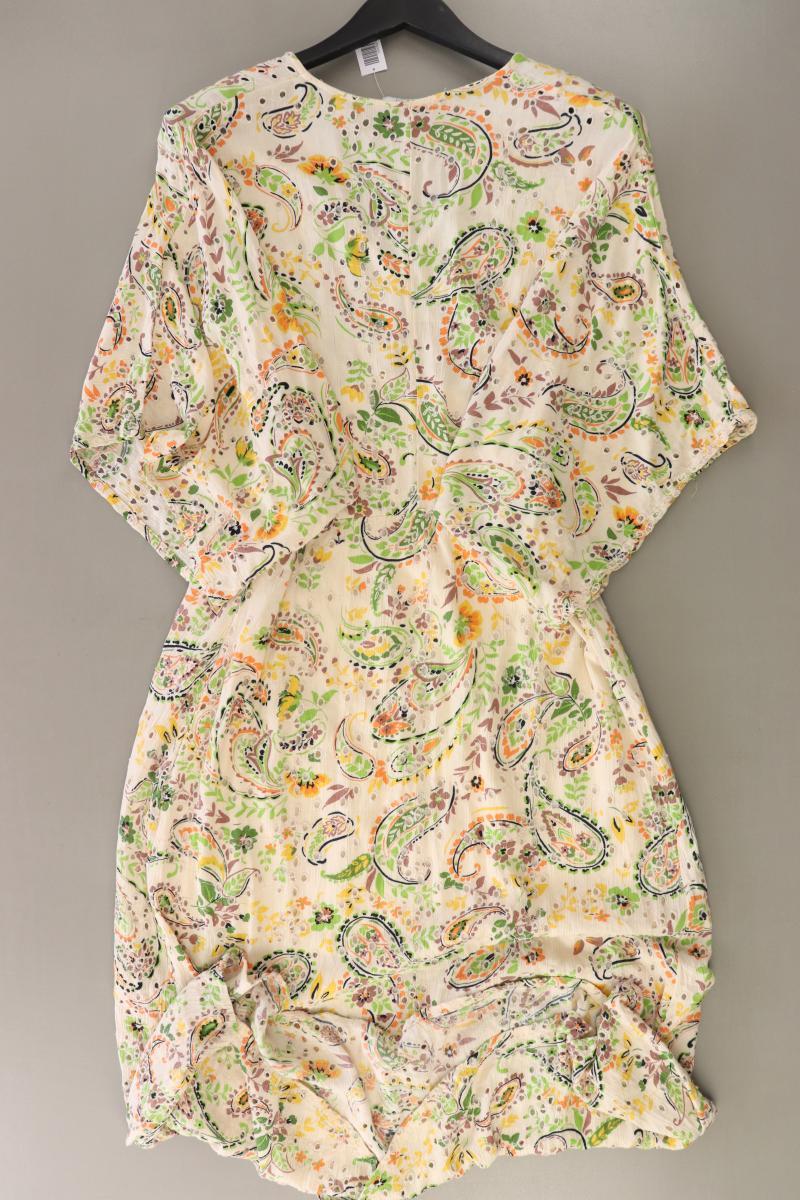 Promod Sommerkleid Gr. OneSize mit Blumenmuster Kurzarm mehrfarbig