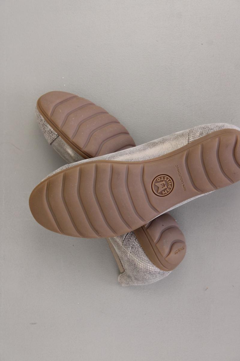 Mephisto Ballerinas Gr. 36 neuwertig silber aus Leder