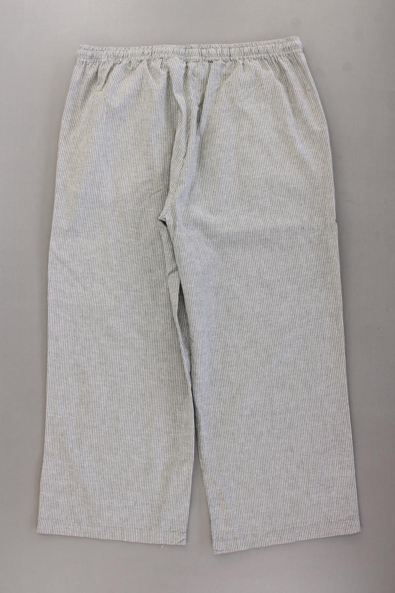 soyaconcept 7/8 Hose Gr. L gestreift neuwertig grün aus Baumwolle