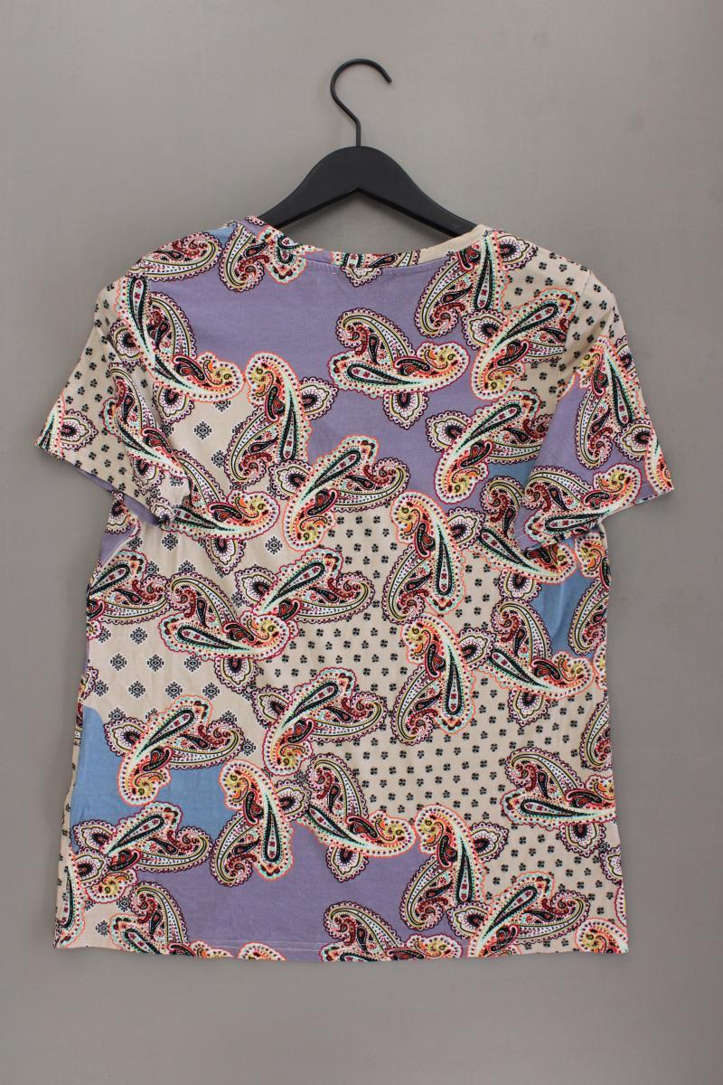 &Co Woman Printshirt Gr. XL mit Paisleymuster neuwertig Kurzarm mehrfarbig