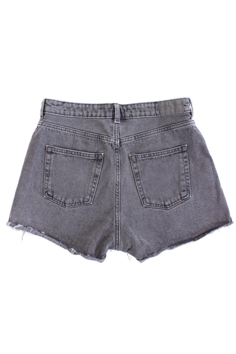 Monki Jeansshorts Gr. W30 grau aus Baumwolle