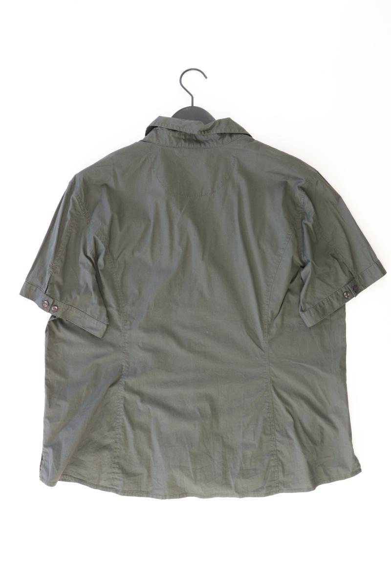 Cecil Kurzarmbluse Gr. XXL olivgrün aus Baumwolle