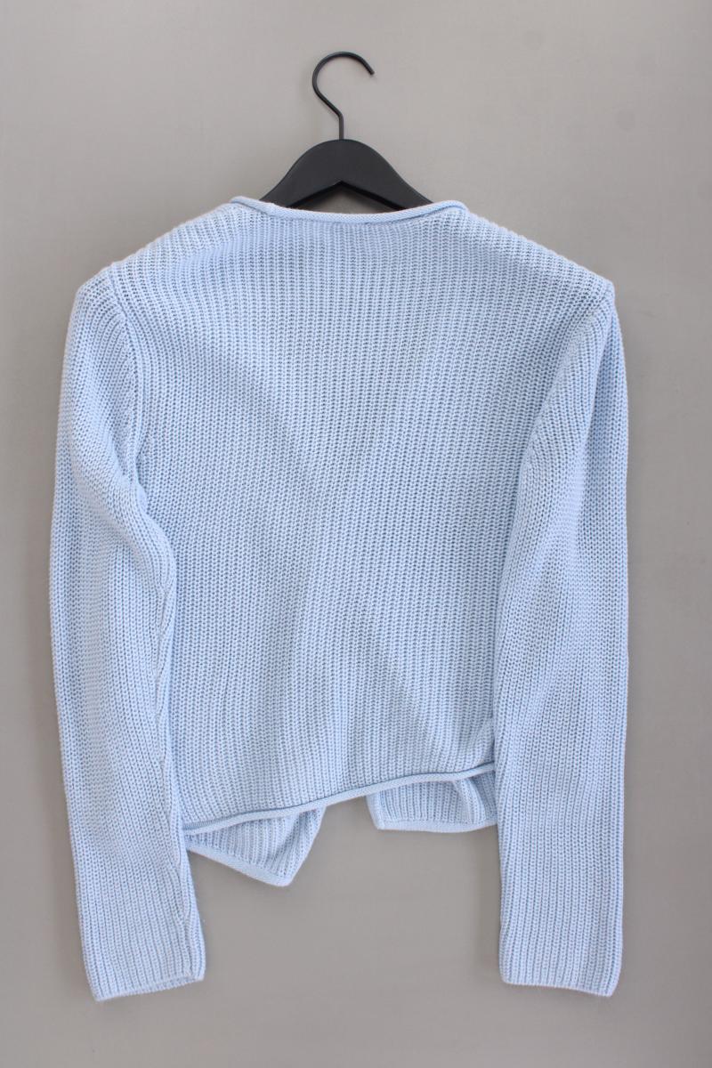 Vivance Strickjacke Gr. 40/42 neuwertig Langarm blau aus Polyacryl