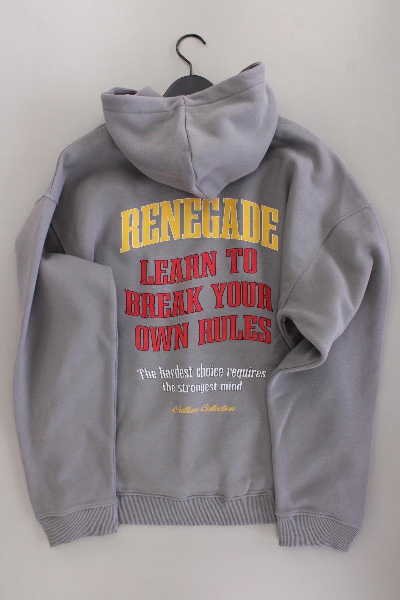 Hoodie für Herren Gr. XL neu mit Etikett grau aus Baumwolle