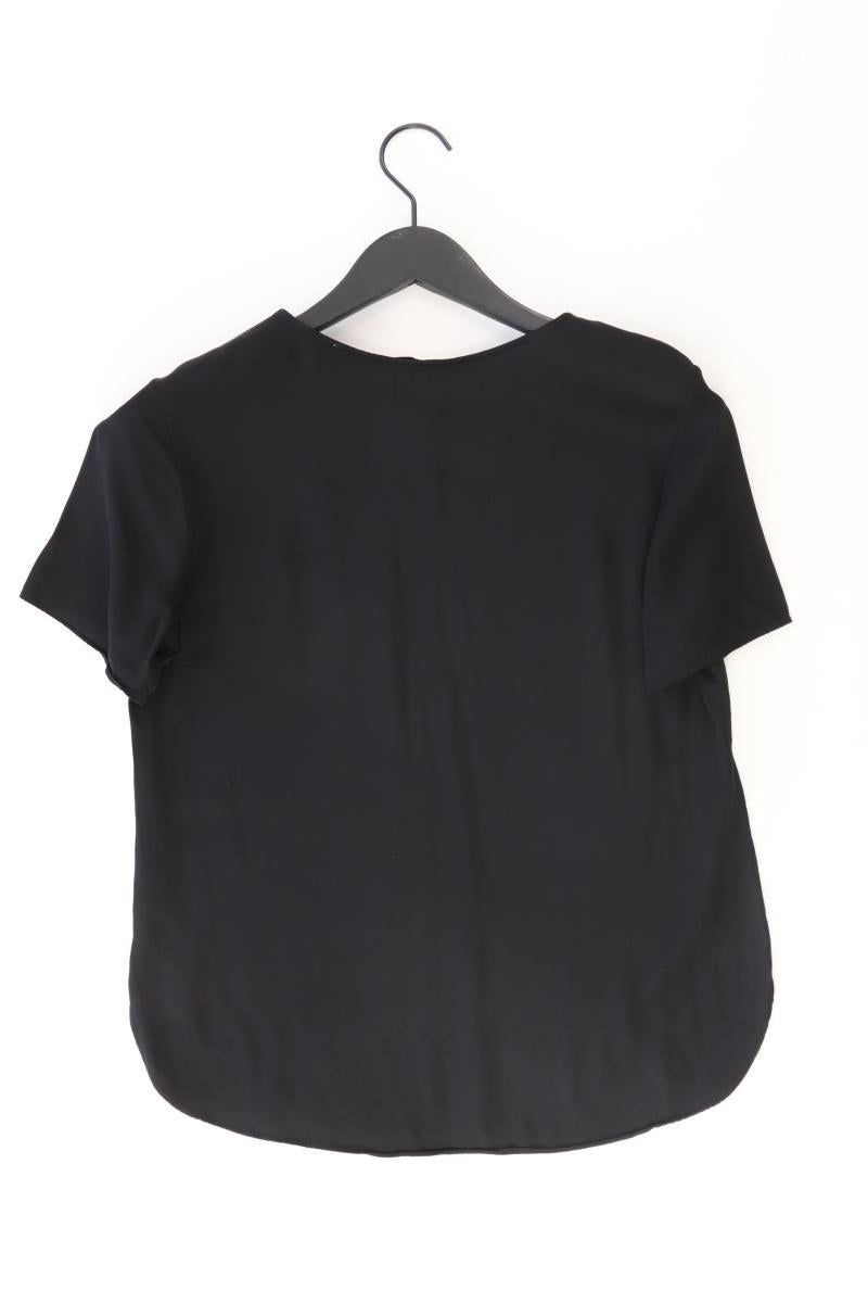 Vanilia Kurzarmbluse Gr. 38 schwarz aus Rayon