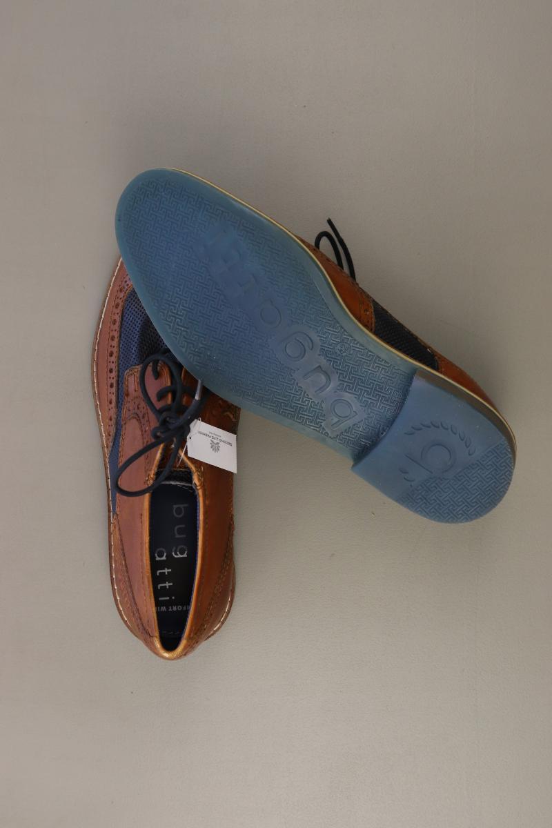 Bugatti Schuhe für Herren Gr. 42 braun aus Leder