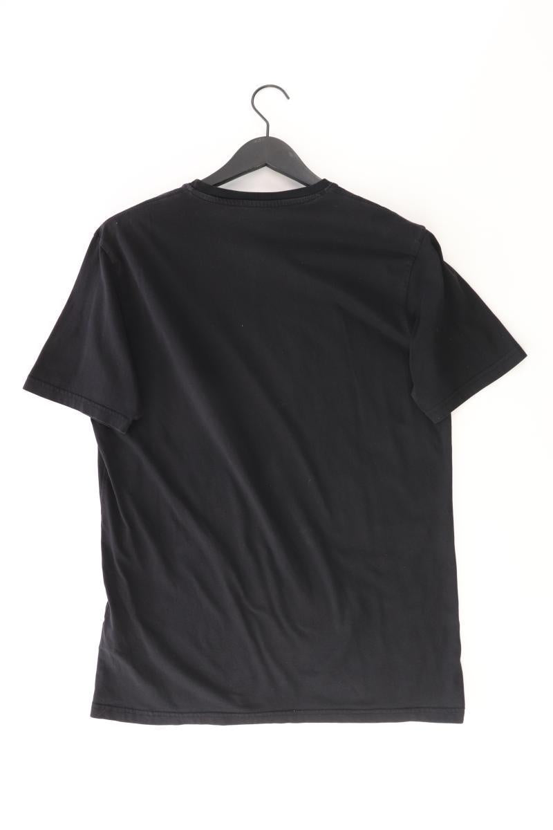 ALPHA INDUSTRIES Printshirt für Herren Gr. XXL Kurzarm schwarz aus Baumwolle