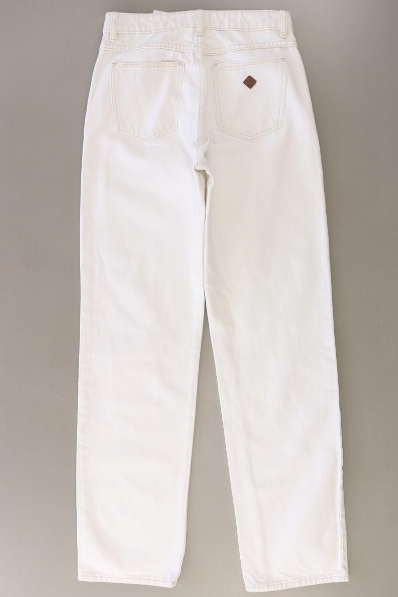 Abrand Jeans Mom Jeans Gr. W27 weiß aus Baumwolle