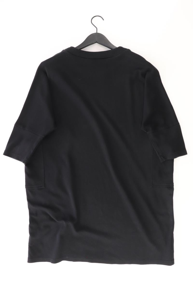 Monki T-shirt kleid Gr. L 3/4 Ärmel schwarz aus Baumwolle